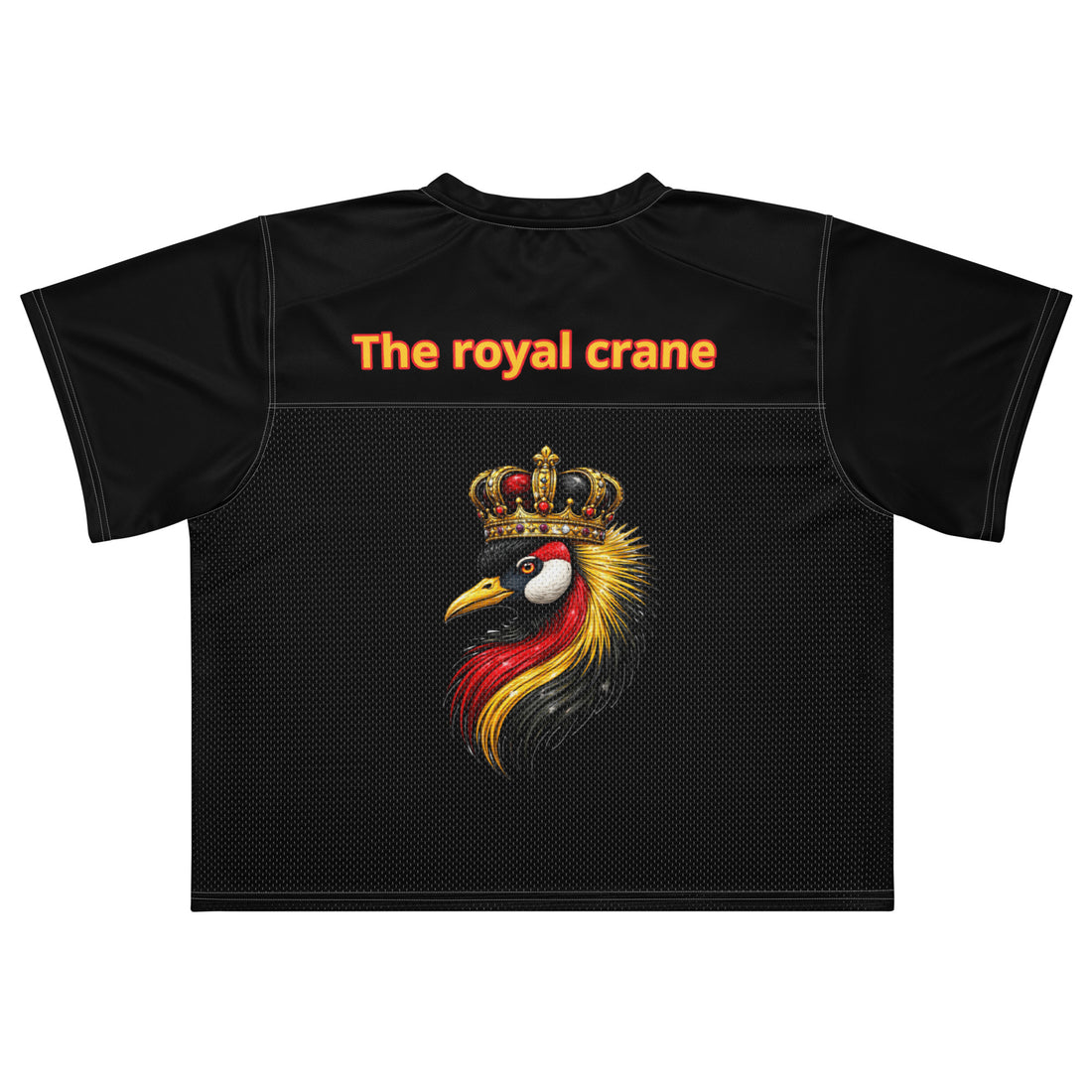 Maillot Royal Crane Jersey Khako Wear dos — grue royale Uganda boxy football