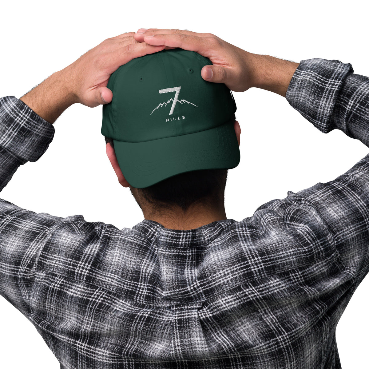 Casquette 7 Hills Hat Khako Wear spruce face — dad hat africain unisexe