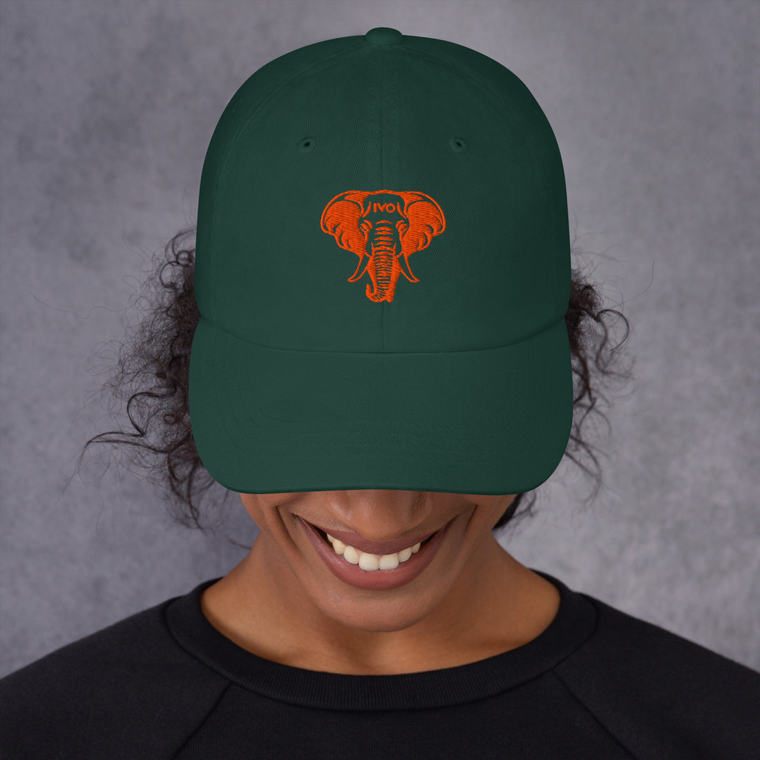 Casquette IVO HAT Khako Wear spruce face — dad hat Côte d&
