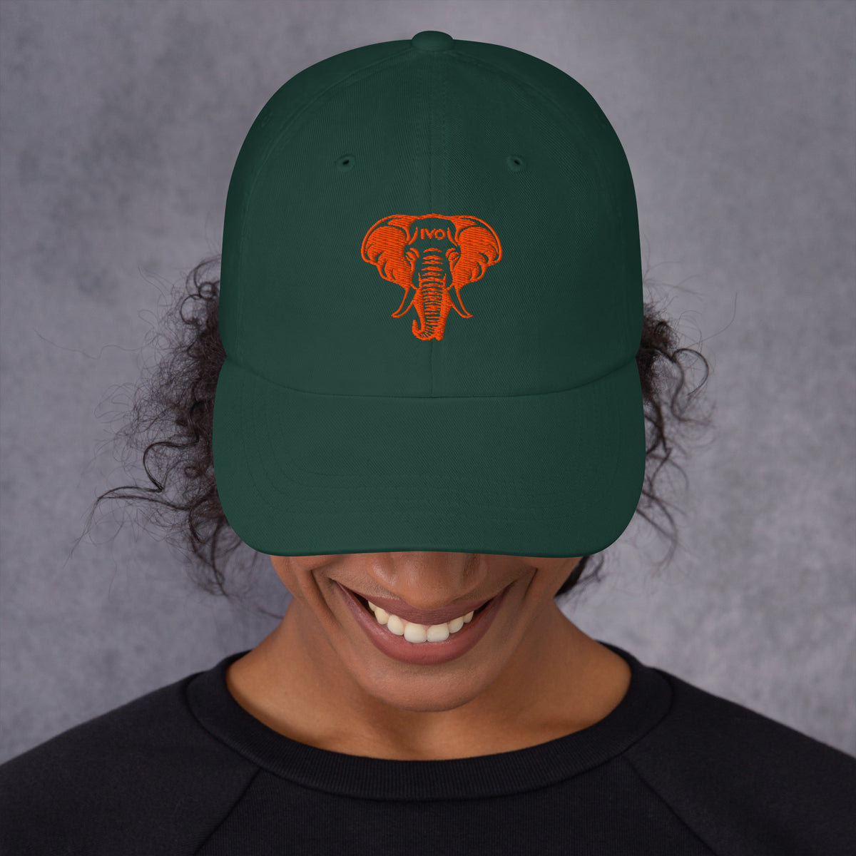 Casquette IVO HAT Khako Wear spruce face — dad hat Côte d&