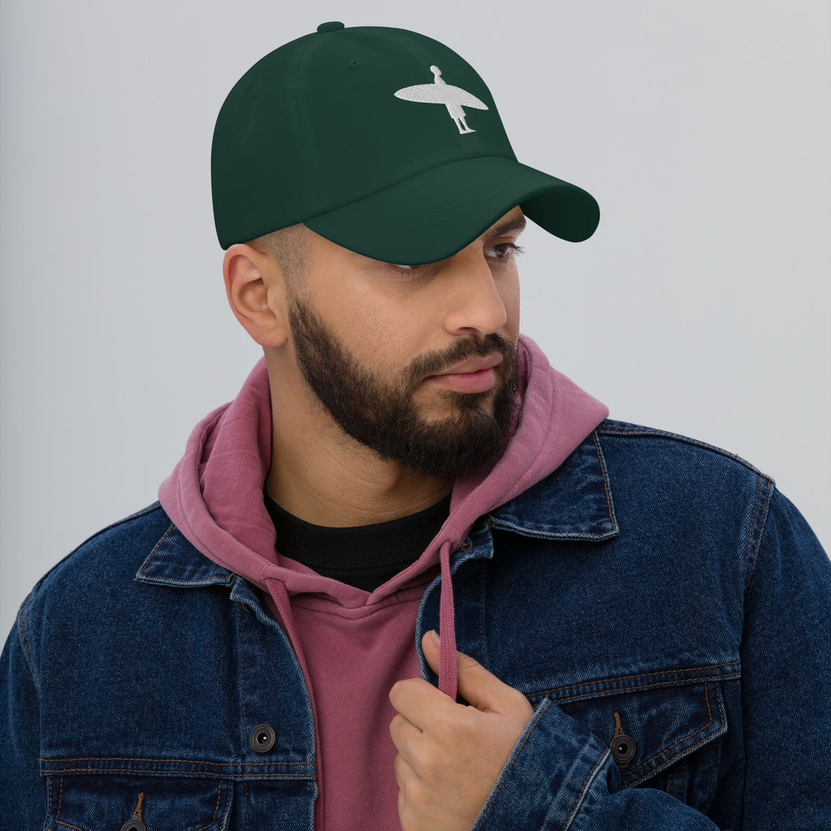 Casquette Ready for Surf Hat Khako Wear spruce face droite — coton chino ajustable