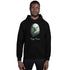 Hoodie Eagle Naija Khako Wear noir face — aigle polygonal vert Super Eagle Nigeria