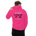 Hoodie Football Everywhere Khako Wear rose dos — football diaspora africaine