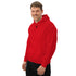 Hoodie Football Everywhere Khako Wear rouge face — coupe unisexe premium